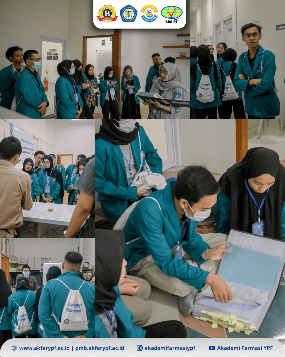 Field Trip Akademi Farmasi YPF Goes to PT. Capri Farmindo Laboratories & Teaching Factory Herbal Universitas Padjadjaran