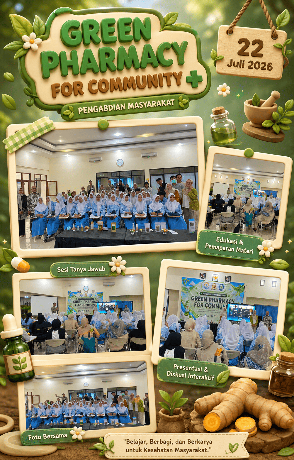 GREEN PHARMACY FOR COMMUNITY