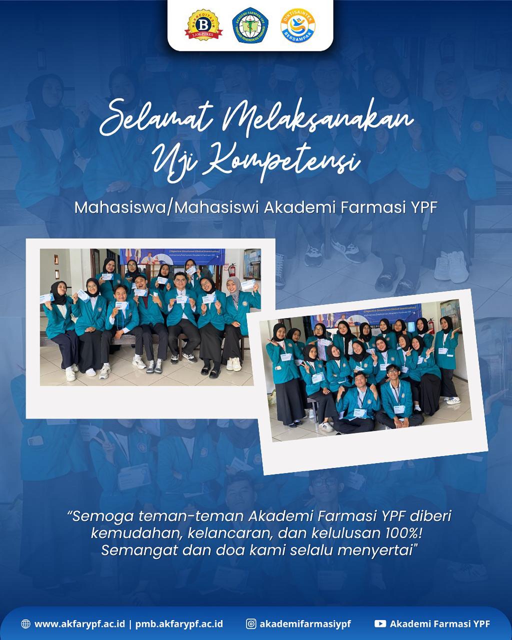 UJI KOMPETENSI MAHASISWA/MAHASISWI AKFAR YPF