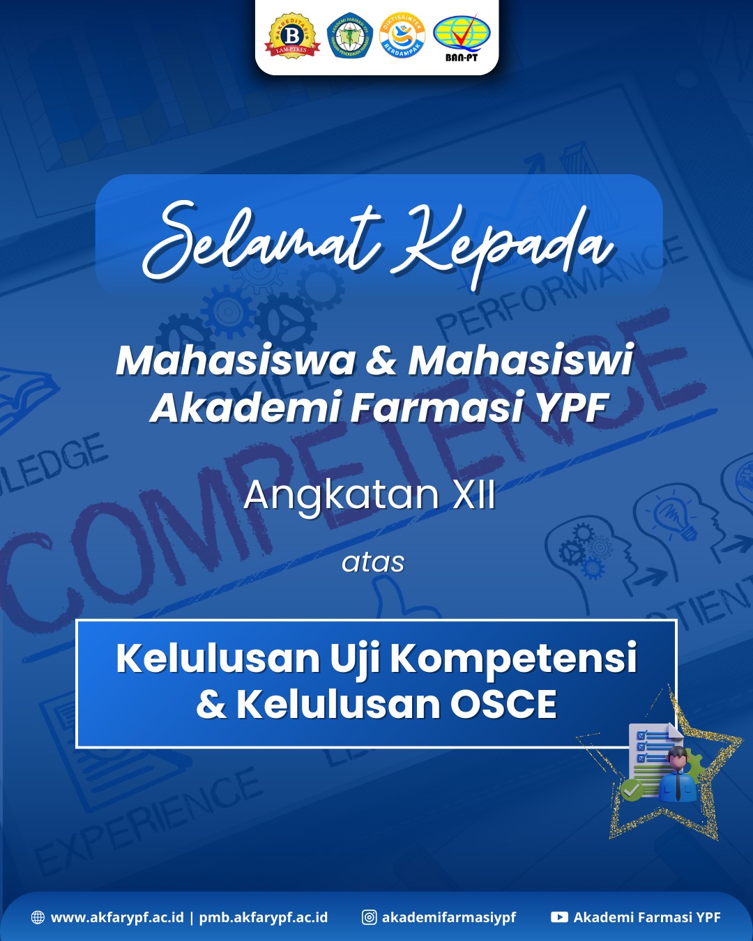 Kelulusan Uji Kompetensi & Kelulusan OSCE