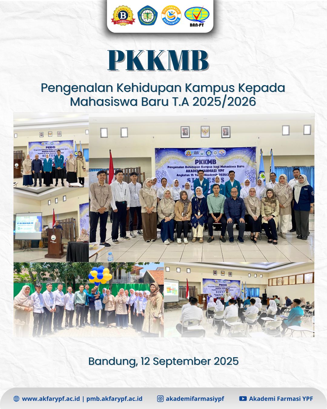 PKKMB Camaba Akademi Farmasi YPF TA 2025/2026 Ganjil